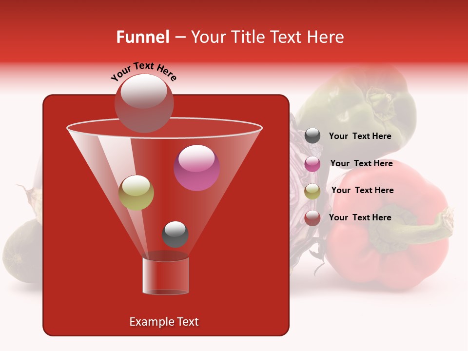 Diet Isolated Eggplant PowerPoint Template