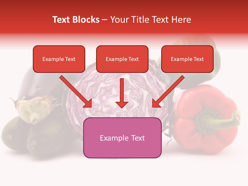 Diet Isolated Eggplant PowerPoint Template
