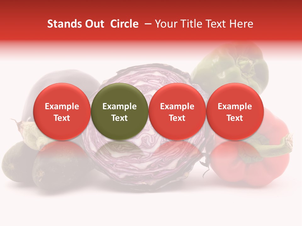 Diet Isolated Eggplant PowerPoint Template