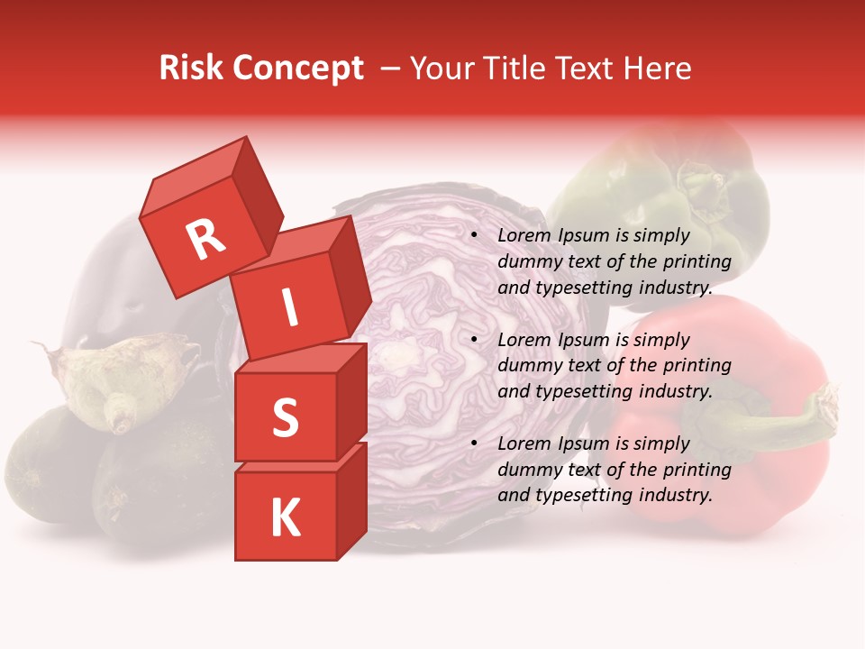 Diet Isolated Eggplant PowerPoint Template