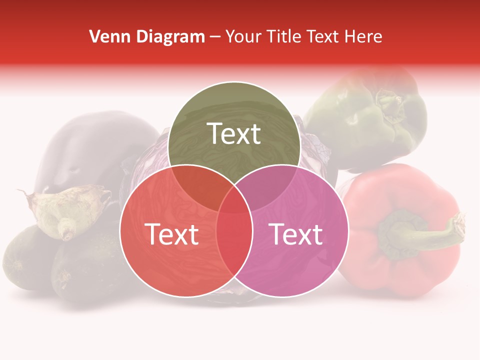 Diet Isolated Eggplant PowerPoint Template