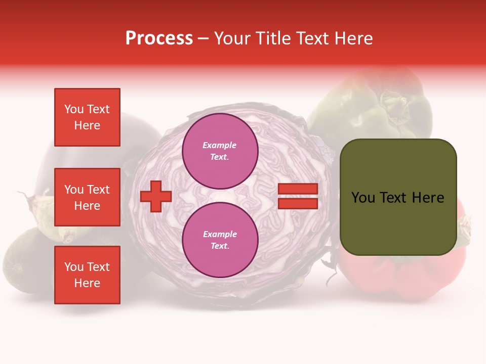 Diet Isolated Eggplant PowerPoint Template