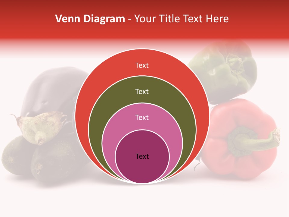 Diet Isolated Eggplant PowerPoint Template