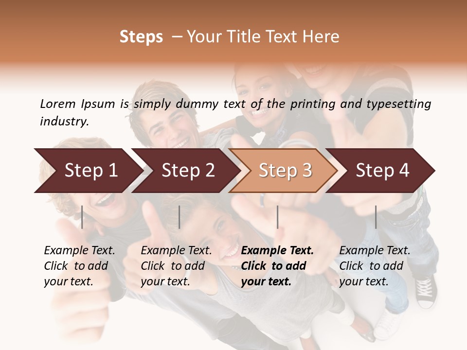 Healthy Pepper Cabbage PowerPoint Template