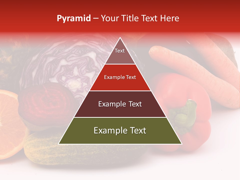 Cucumber Tangerine Food PowerPoint Template