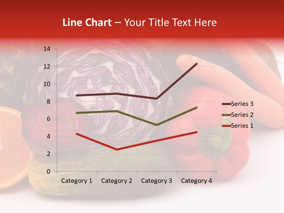 Cucumber Tangerine Food PowerPoint Template