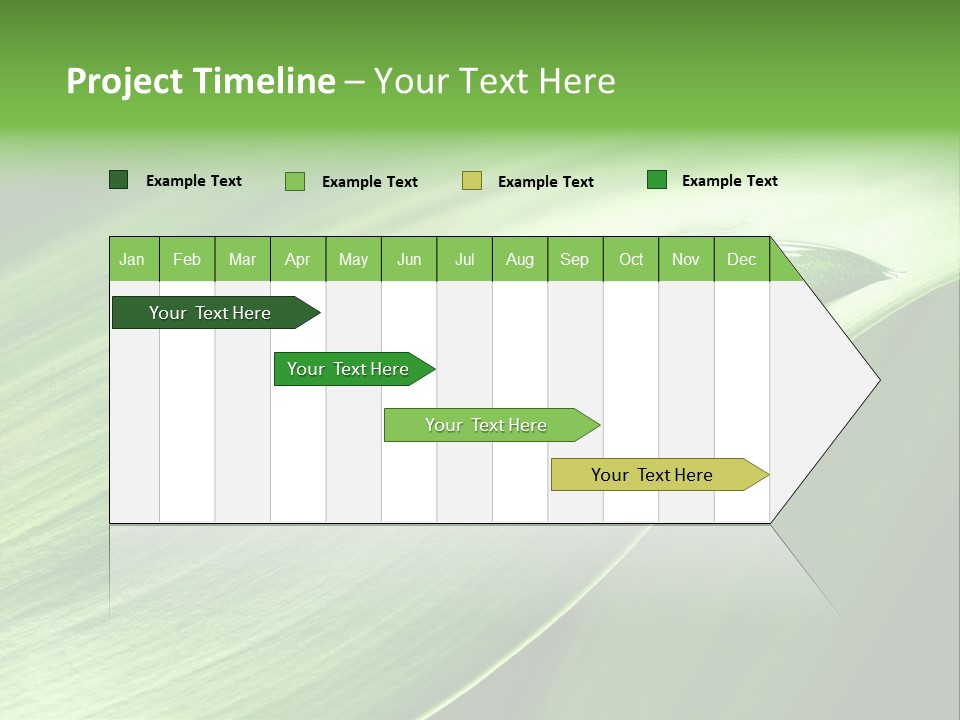 Botany Green Water PowerPoint Template