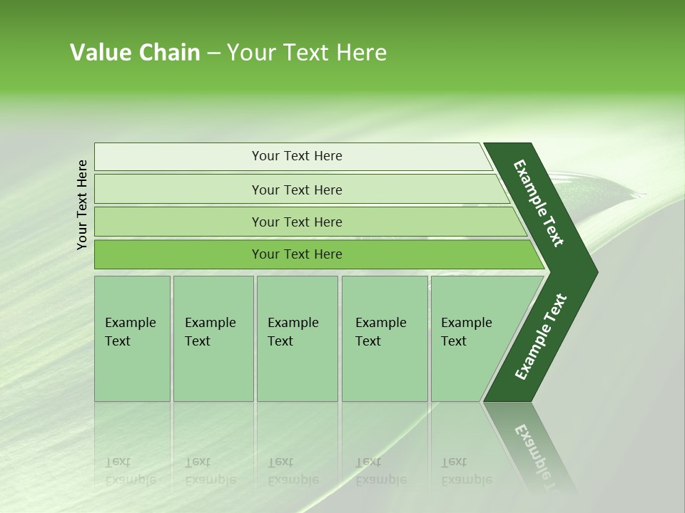 Botany Green Water PowerPoint Template