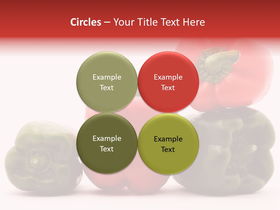 Pepper Diet Food PowerPoint Template