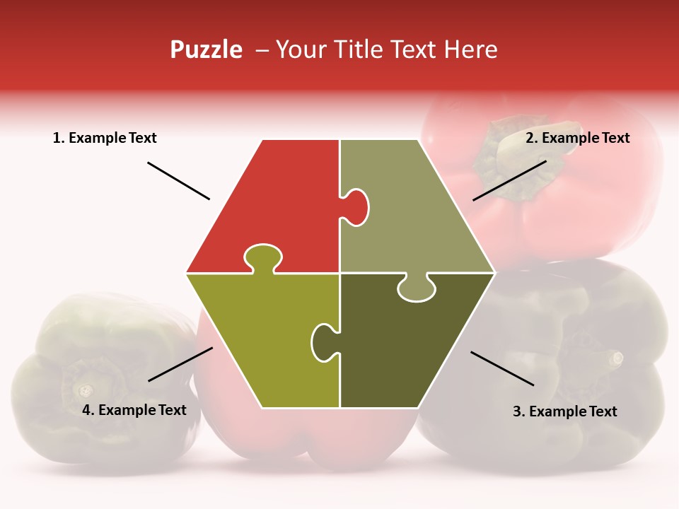 Pepper Diet Food PowerPoint Template