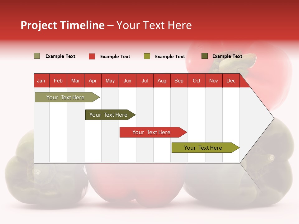 Pepper Diet Food PowerPoint Template