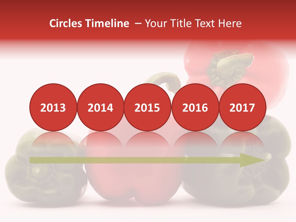 Pepper Diet Food PowerPoint Template