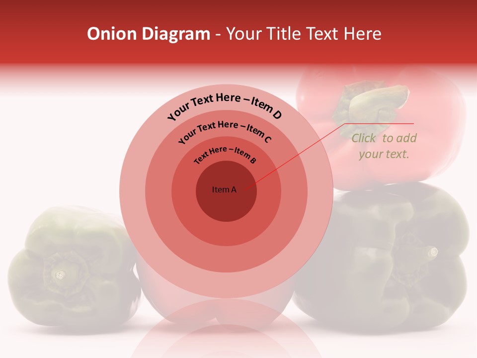 Pepper Diet Food PowerPoint Template