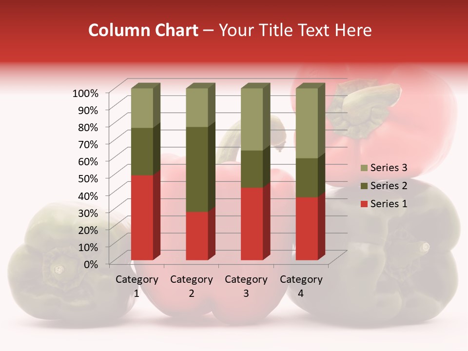Pepper Diet Food PowerPoint Template