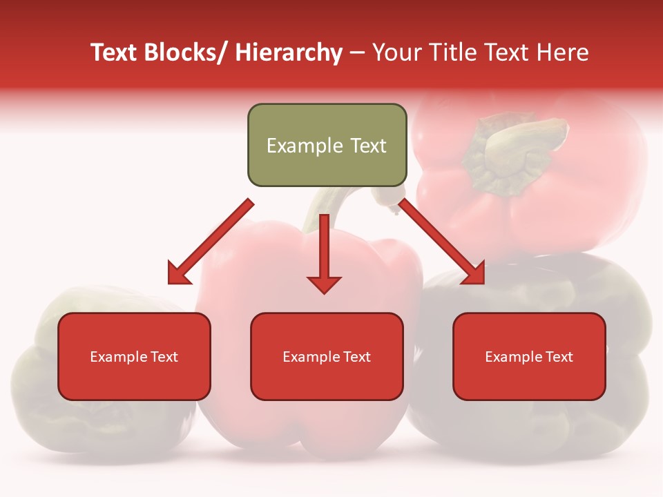 Pepper Diet Food PowerPoint Template