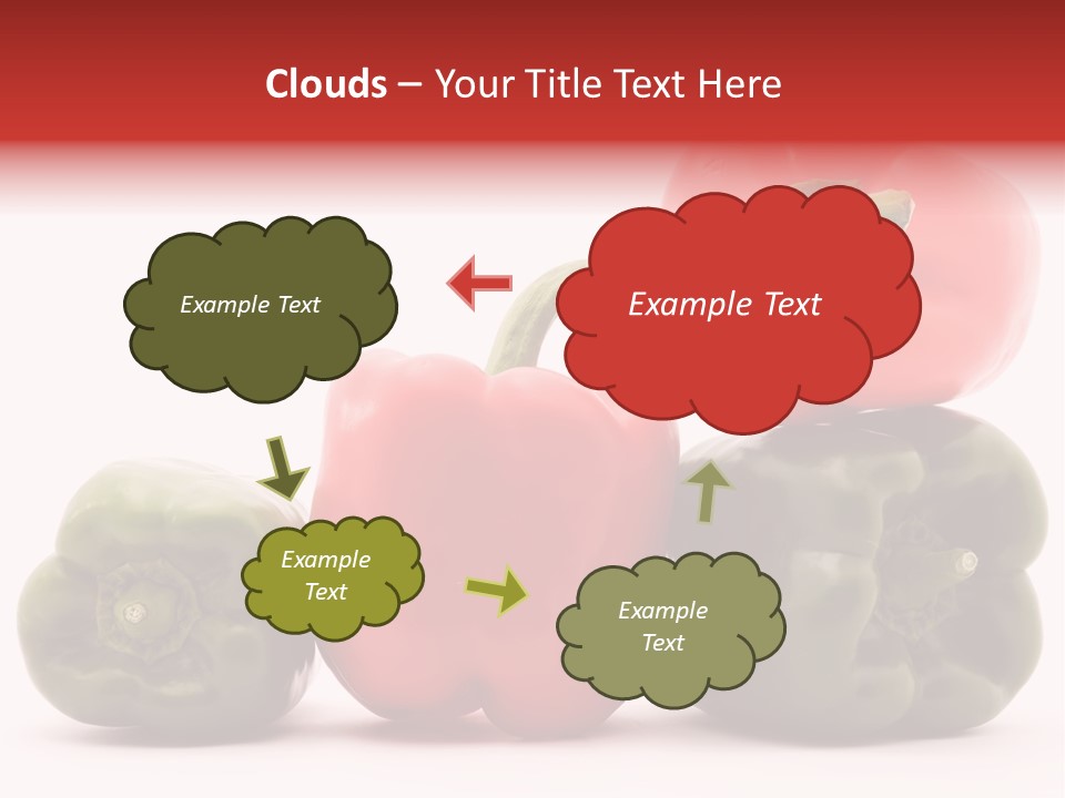 Pepper Diet Food PowerPoint Template