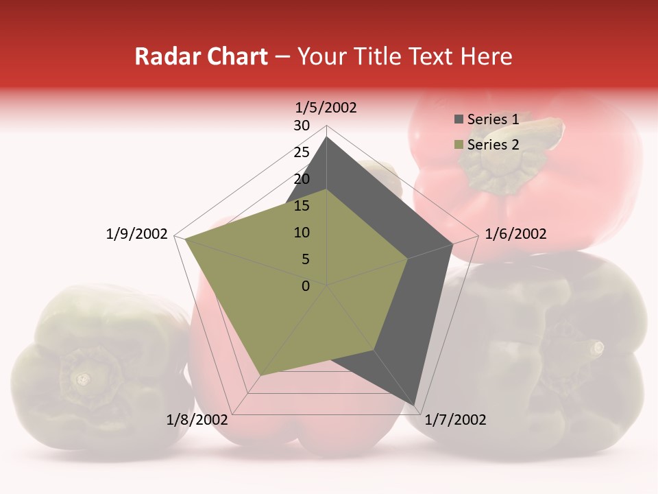 Pepper Diet Food PowerPoint Template