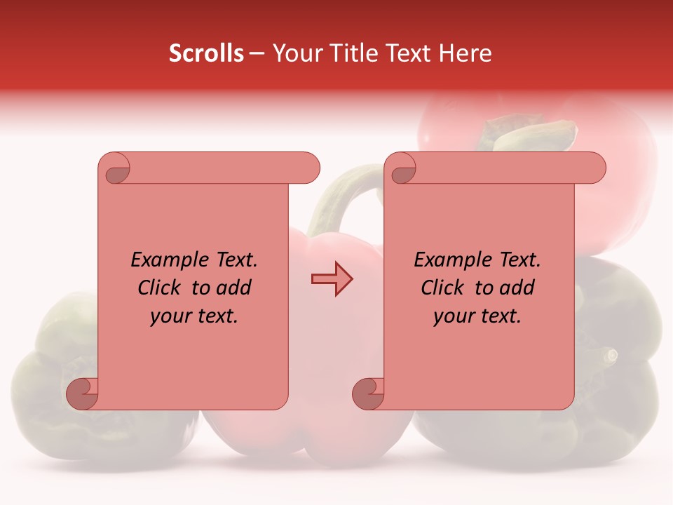 Pepper Diet Food PowerPoint Template