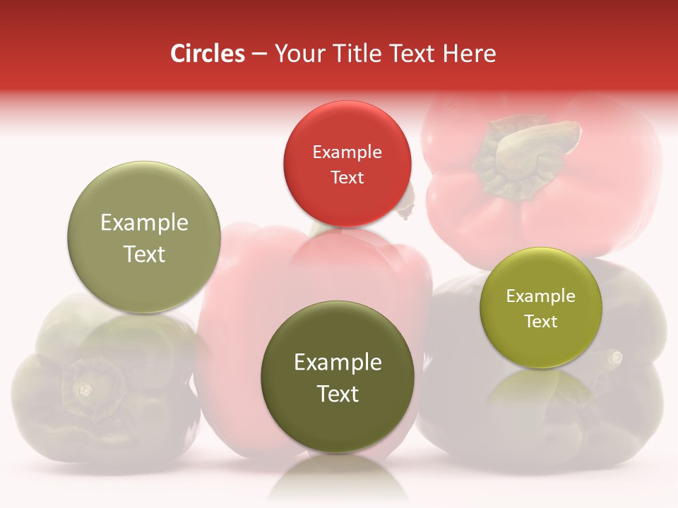 Pepper Diet Food PowerPoint Template