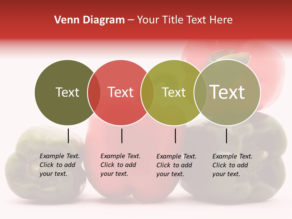 Pepper Diet Food PowerPoint Template