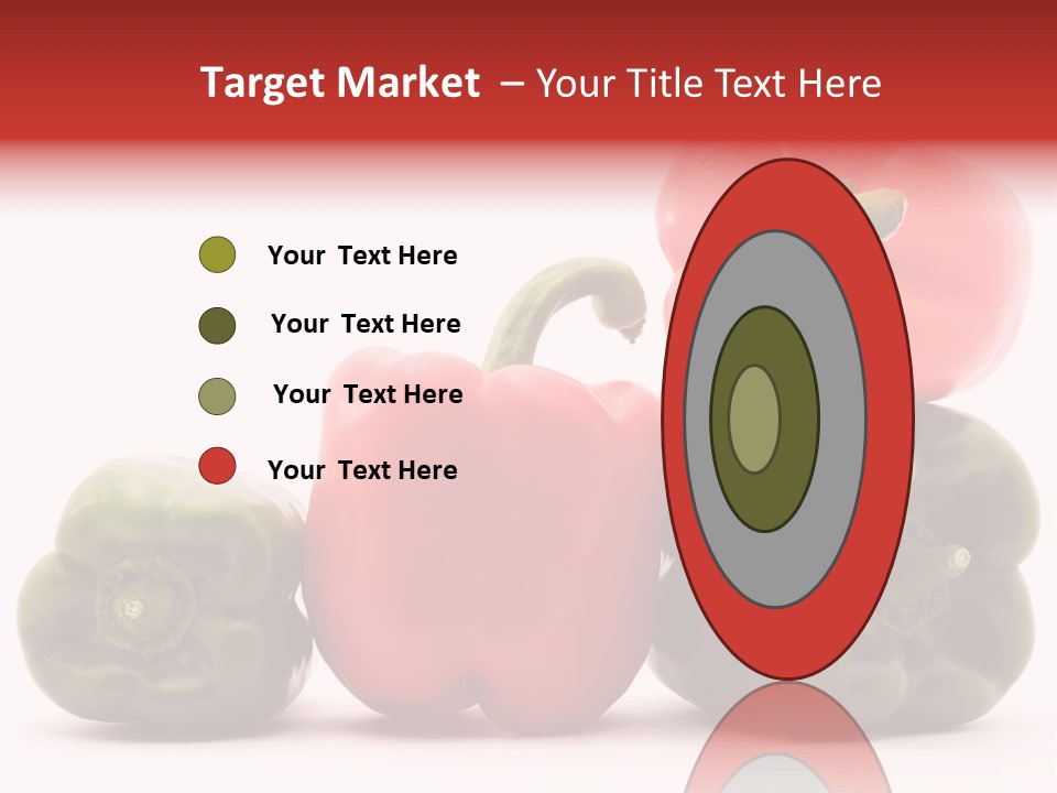 Pepper Diet Food PowerPoint Template