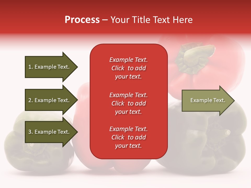 Pepper Diet Food PowerPoint Template
