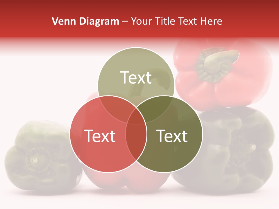 Pepper Diet Food PowerPoint Template