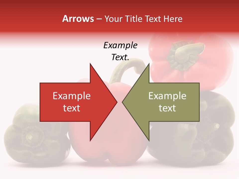 Pepper Diet Food PowerPoint Template