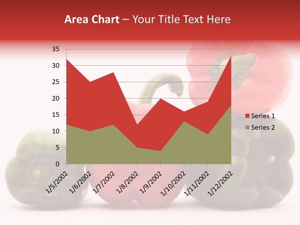Pepper Diet Food PowerPoint Template