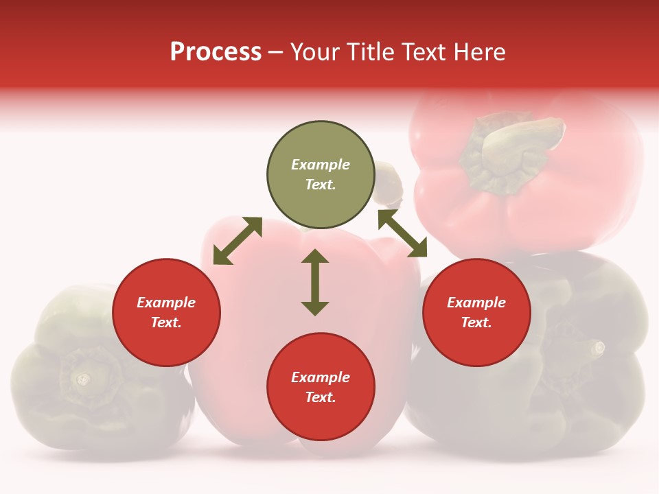 Pepper Diet Food PowerPoint Template