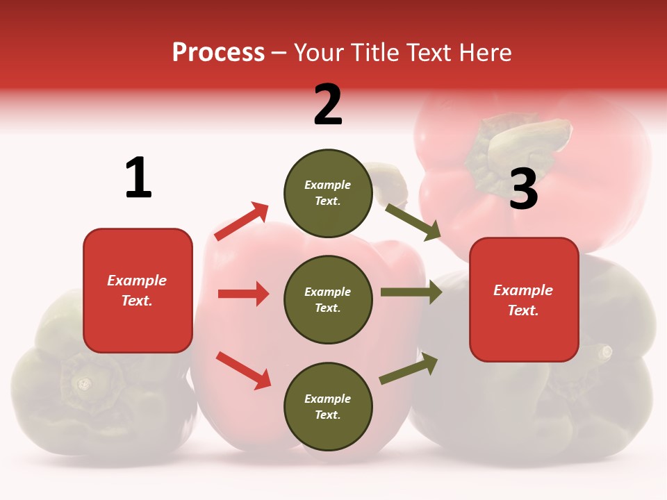 Pepper Diet Food PowerPoint Template
