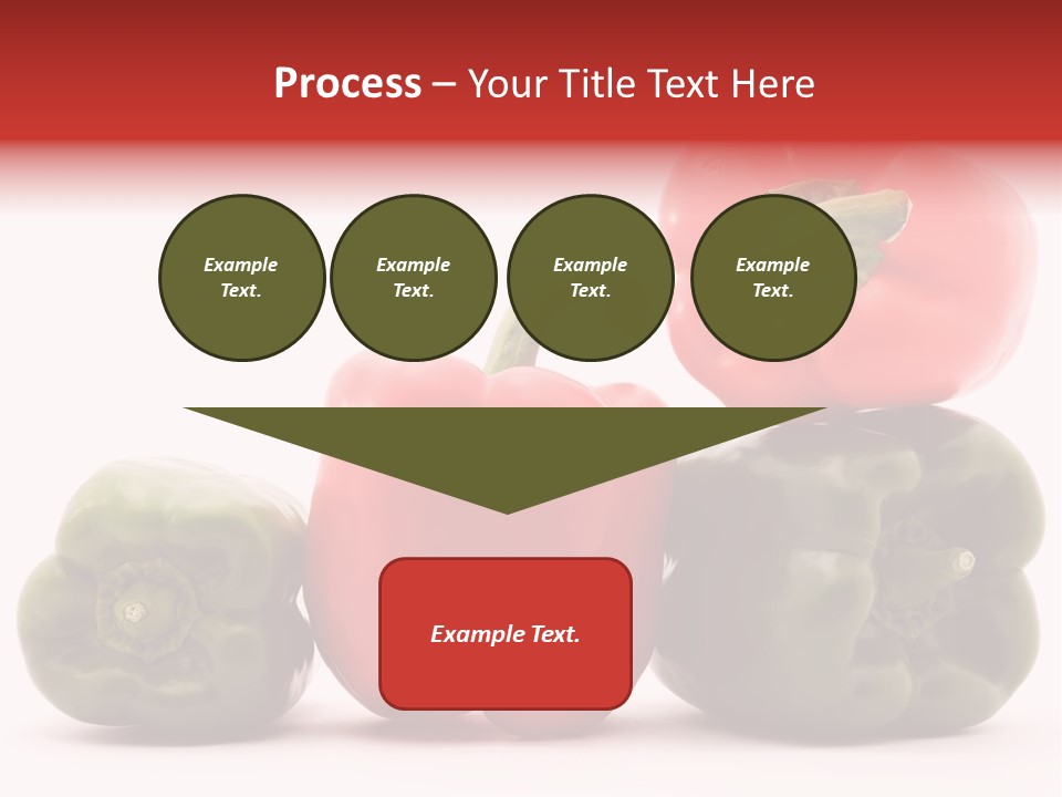 Pepper Diet Food PowerPoint Template