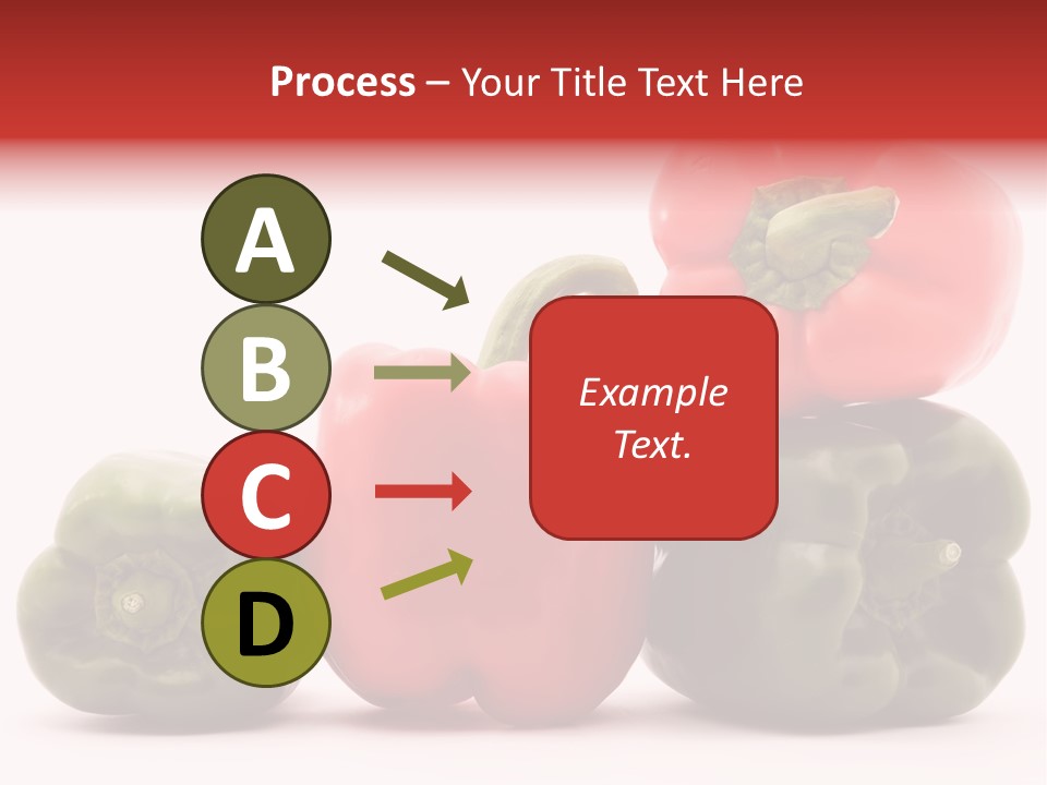 Pepper Diet Food PowerPoint Template