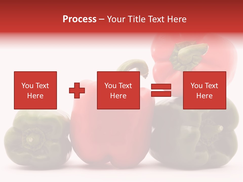 Pepper Diet Food PowerPoint Template