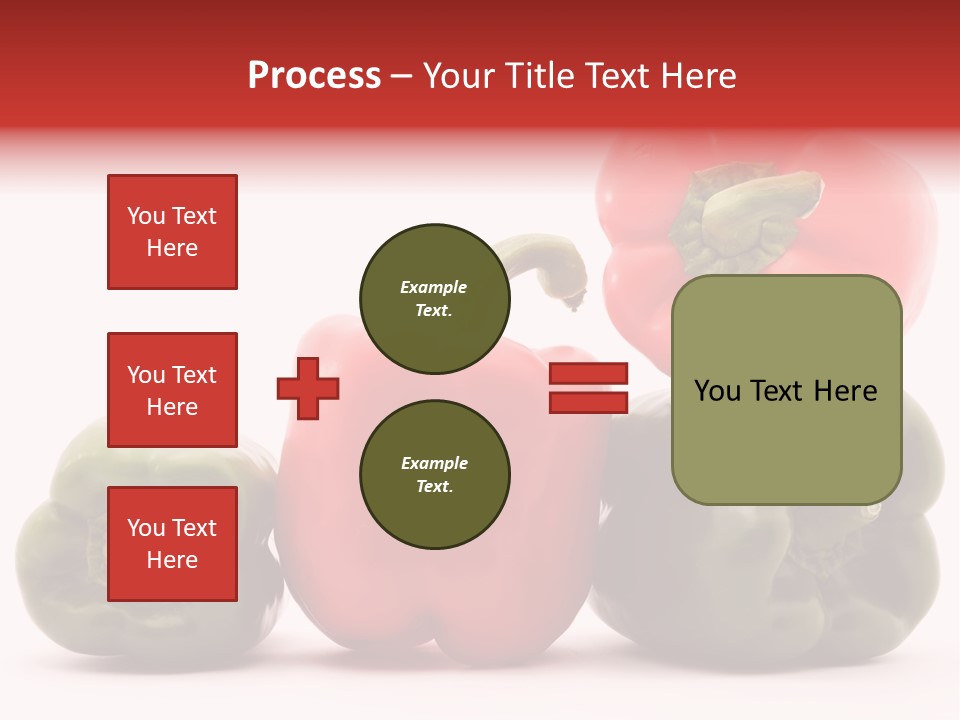 Pepper Diet Food PowerPoint Template