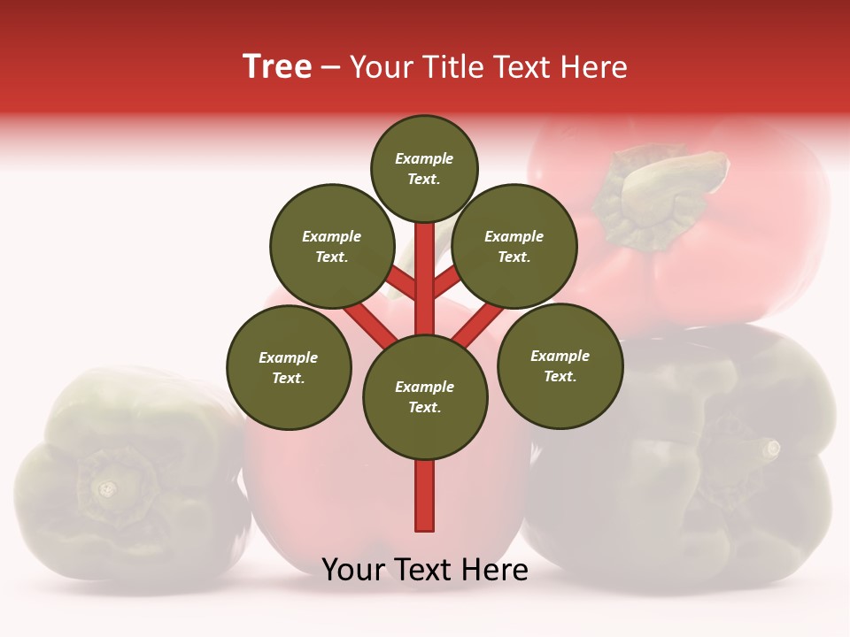 Pepper Diet Food PowerPoint Template