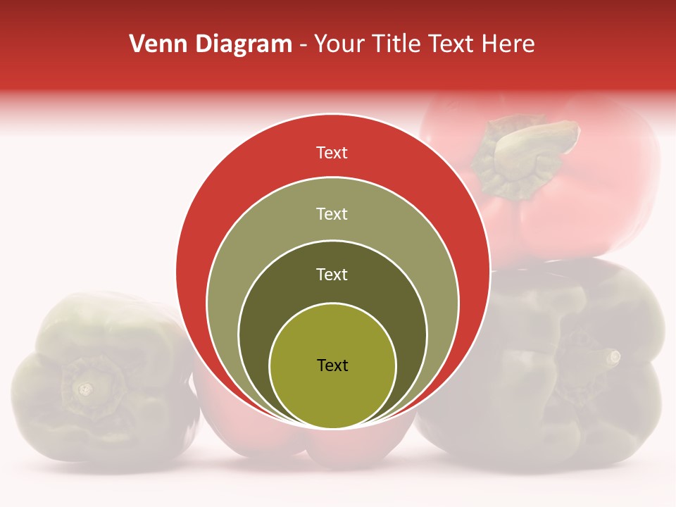 Pepper Diet Food PowerPoint Template