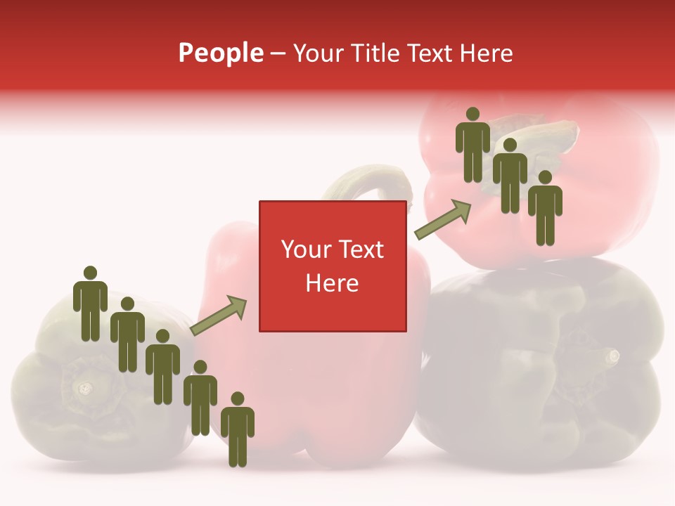 Pepper Diet Food PowerPoint Template
