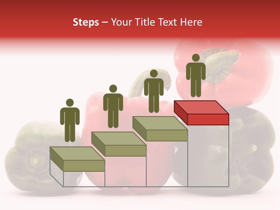 Pepper Diet Food PowerPoint Template