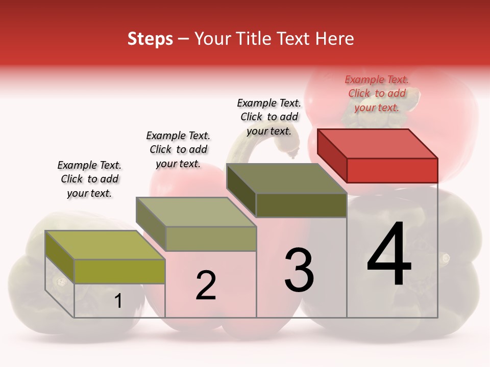 Pepper Diet Food PowerPoint Template