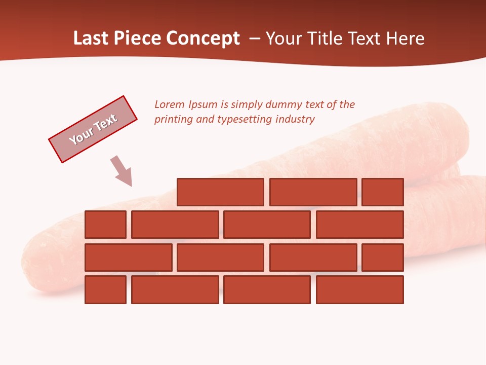 Diet Orange Food PowerPoint Template