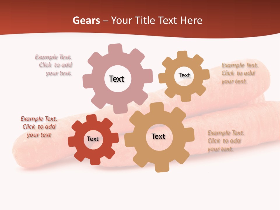 Diet Orange Food PowerPoint Template