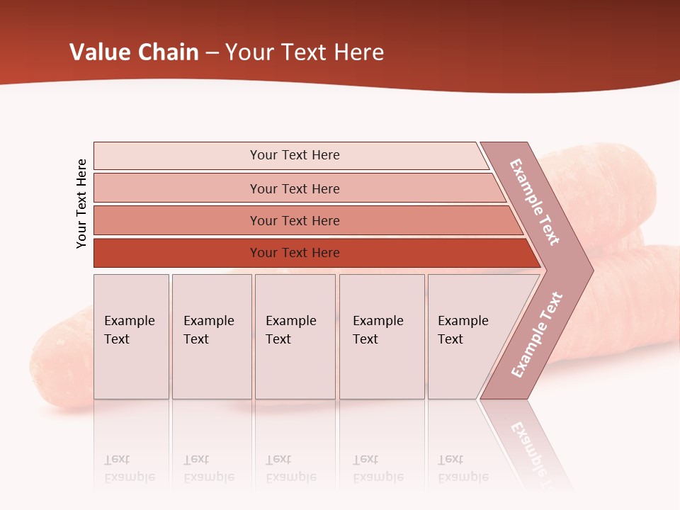 Diet Orange Food PowerPoint Template