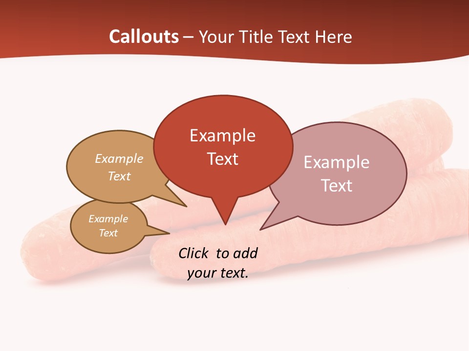 Diet Orange Food PowerPoint Template