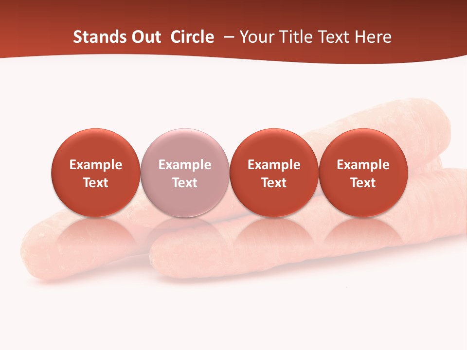 Diet Orange Food PowerPoint Template