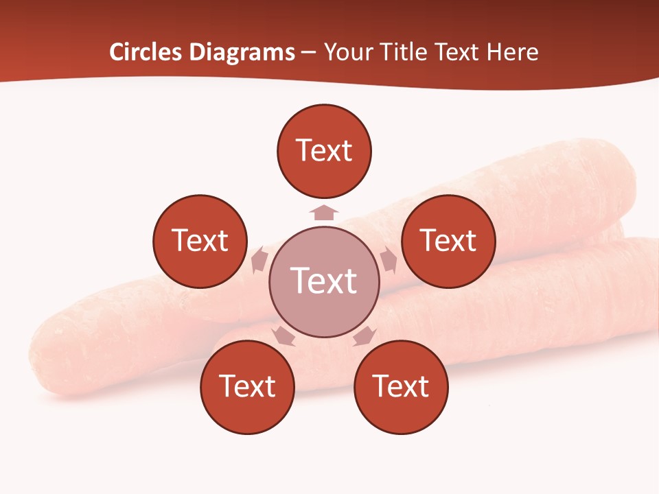 Diet Orange Food PowerPoint Template