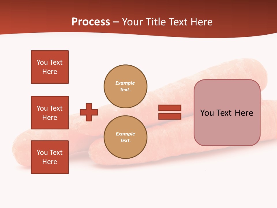 Diet Orange Food PowerPoint Template