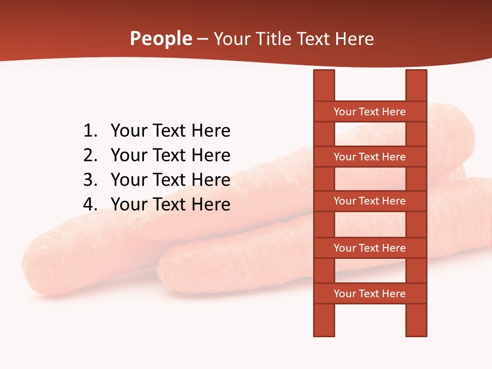 Diet Orange Food PowerPoint Template