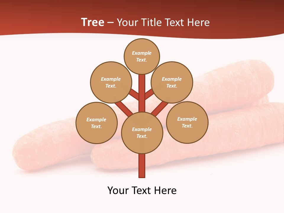 Diet Orange Food PowerPoint Template