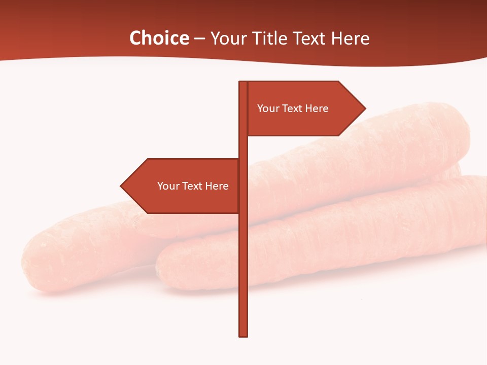 Diet Orange Food PowerPoint Template